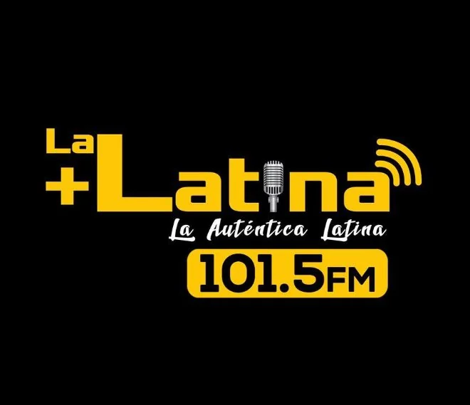 Logotipo La + Latina 101.5FM